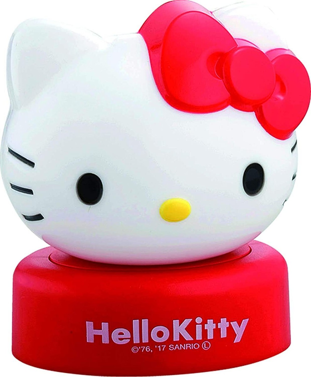LED Push Light Hello Kitty KTL-02 Desktop Cute Face Sanrio Warm
