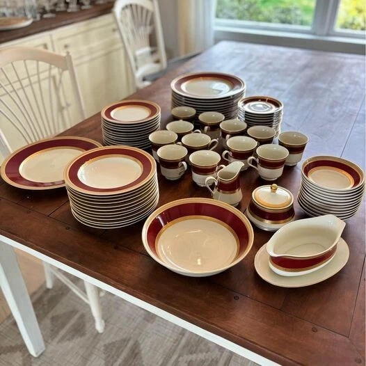 Mikasa Red Dinner Service Sets for sale | eBay