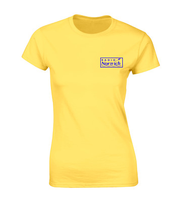RADIO NORWICH LB DAMEN T-SHIRT LUSTIG ALAN COMEDY KLASSISCH REBHUHN COOL TOP
