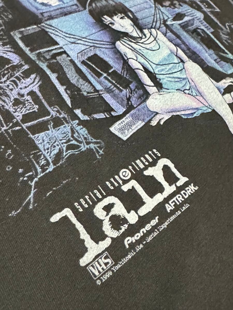 トップス serial experiments lain bootleg tee XL Serial Experiments Lain T-Shirt XL - Rare Bootleg Anime Tee