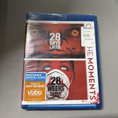 28 Days Later /28 Weeks Later. Own The Moments Blu-Ray Brand New Sealed