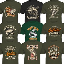 Angler T-Shirt Sprüche  Angelsport Angeln An...