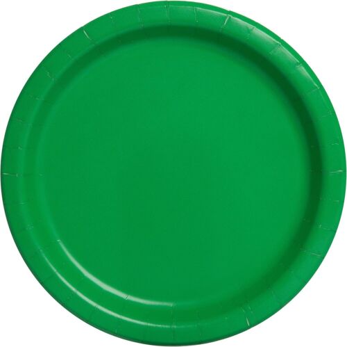Unique Industries Party Tableware, 16ct, Emerald Green