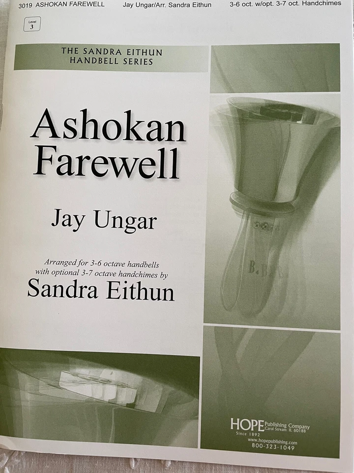 Lot of 6 Handbell Sheet Music Levels 2-5 - Image 2 of 4