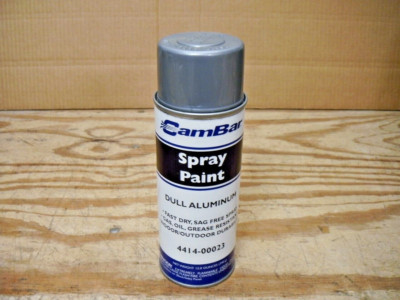 CamBar 4414-00023 Dull Aluminum Flake Indoor/Outdoor Spray Paint