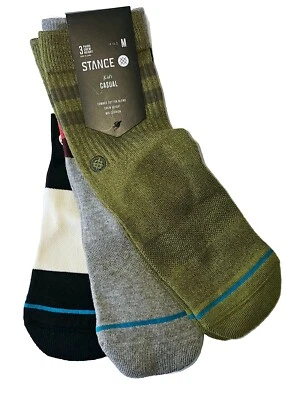 Stance Kids Crew Socks Cotton, Stance Kids Socks, Size: Medium Youth 11-2