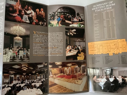 Baton Rouge Hilton Hotel Louisiana 1977 Map Brochure Guide A3 - Picture 4 of 5