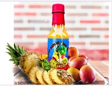 Gourmet Pineapple Mango Habanero Hot Sauce, 5oz, Artisan, Sweet Spicy, Lvl 4.5