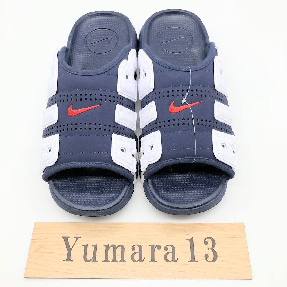 Nike Air More Uptempo Slide Olympic FQ8700-400/FQ8699-400 Nike Air More Uptempo Slide Olympic FQ8700-400/FQ8699-400