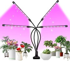 Grow Light Plant Lights for Indoor Plants, Clip on with 3/9/12 H Timer, Full Spe