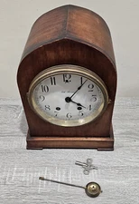 !WORKS WELL! Antique Seth Thomas 8 Day Beehive Mantel Clock with 48 Movement
