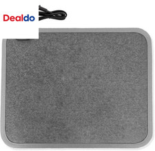 Heated Floor Mat for Foot Warmer - 110V Adjustable Temperature under Desk Electr