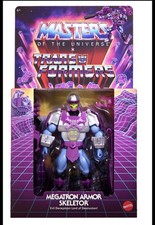 Mattel MOTU Masters of the Universe x Transformers Megatron Armor Skeletor
