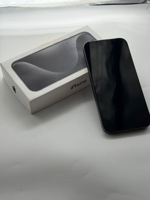 Apple iPhone 15 Pro - 128GB - 100% Batterie - Titan Schwarz - (Ohne Face-ID)