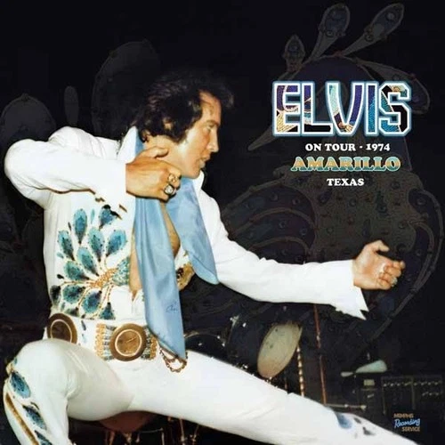 ELVIS PRESLEY ON TOUR 1974 - AMARILLO TEXAS (2LP) Vinyl Double Album mint sealed