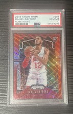 2019 Panini Prizm Daniel Gafford Ruby Wave Rookie RC PSA 10 