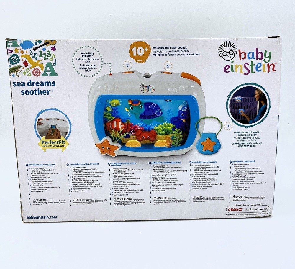 Baby Crib Toy Fisher Price Sea Dreams Soother Baby Einstein 90609