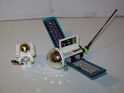 Lego 6458 Town Space Port SATELLITE WITH ASTRONAUT Complete w/Instructions