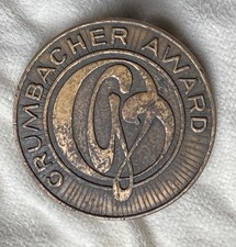 Grumbacher Art Award Brass Medallion VINTAGE