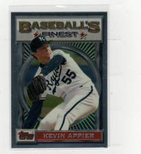 1993 Kevin Appier Topps Finest #78 Free Shipping (F3443)