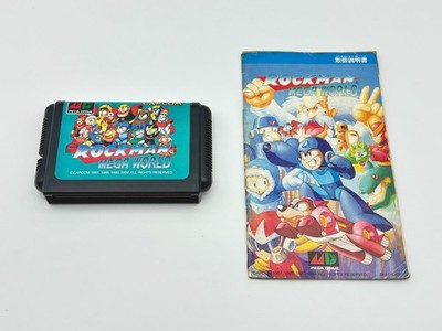 Mega Man Wily Wars Rockman Mega World Sega Mega Drive Genesis