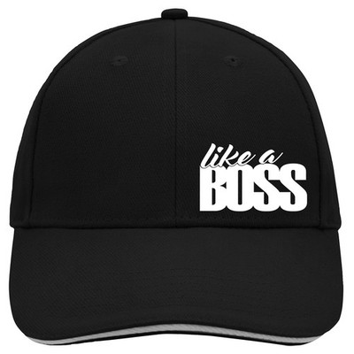 Cappy Mütze like a Boss Spruch Geschenkidee like a Boss Geschenk Präsent Mitbrin