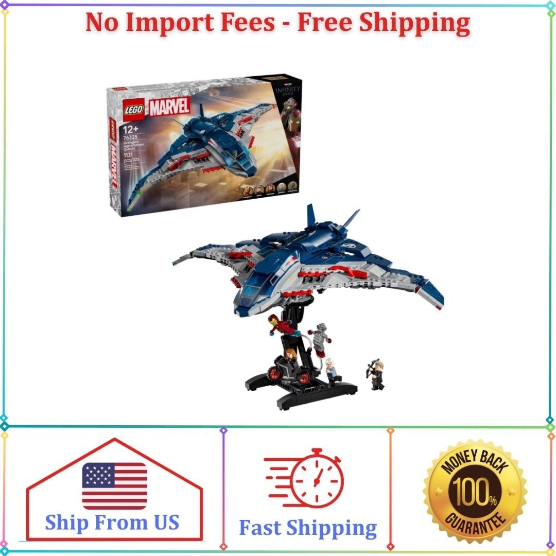 LEGO Marvel Avengers: Age of Ultron Quinjet - Kids Toy for B