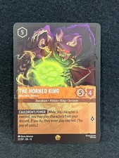 Disney Lorcana The Horned King - Merciless Master 22/207 Legendary Foil