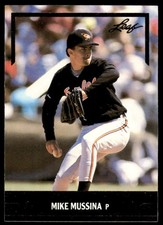 1991 LEAF MIKE MUSSINA BC12 MINT HOF RC GOLD ROOKIES BASEBALL BALTIMORE ORIOLES
