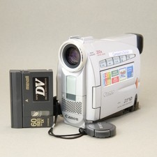 Canon ZR10 Camcorder MiniDv video Camera 200x Zoom Tested No Battery