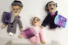 LOT OF 3 MAGNETIC PERSONALITIES FINGER PUPPET FRIDGE MAGNETS Author Joyce Austen