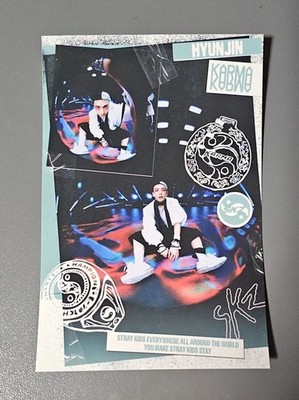 Stray Kids Karma Album Accordion Version 2 Cut Photo Hyunjin Card