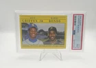 1991 Fleer #710 Ken Griffey Jr / Barry Bonds  - PSA 9 Mint