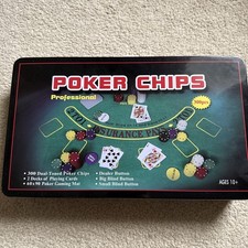 Professional Poker Chips Set 300 Pieces