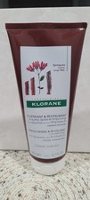 Acondicionador fortalecedor Klorane con quinina y vitamina B para adelgazar el cabello, nuevo sin caja