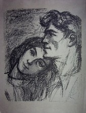 Georgi Daskalov: The couple, High-quality four-color process, 1959