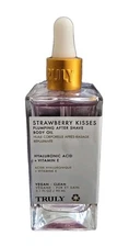 Truly Beauty STRAWBERRY KISSES Plumping After Shave Body Oil 3.1 fl oz -NEW RARE