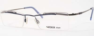 MEXX Mod. 5451 751 Blue /Grey UNIQUE RARE EYEGLASSES 50-17-135mm Germany (NOTES)