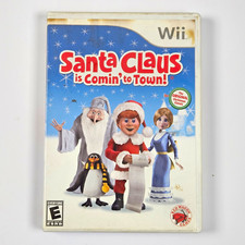 Santa Claus Is Comin' to Town Nintendo Wii 2011 Complete w/ Manual Christmas