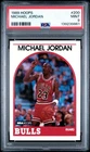 1989 HOOPS #200 MICHAEL JORDAN PSA 9 NICE CARD!!!!