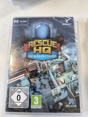  Rescue HQ - The Tycoon  PC PC Neu In Folie  