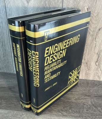 Engineering Integrated Logistics Support Handbooks James V Jones Lot Of 2 NICE
