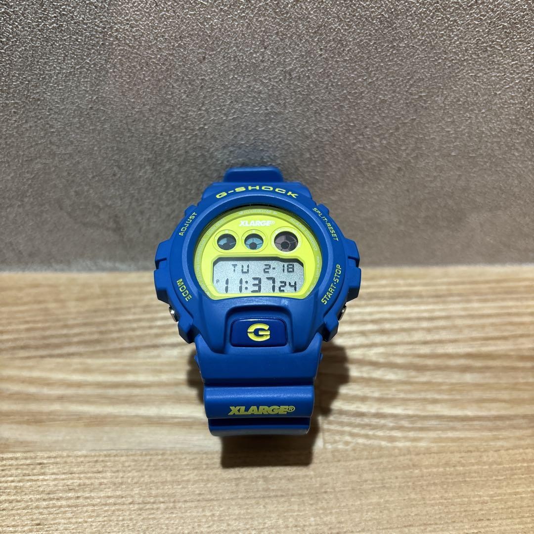 時計 XLARGE G-shock DW-6900FS Casio G-shock DW-6900FS X-LARGE 2019 Collaboration Digital