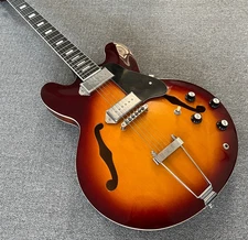 Discount ES335 electric guitar Semi hollow Mahogany neck 6string