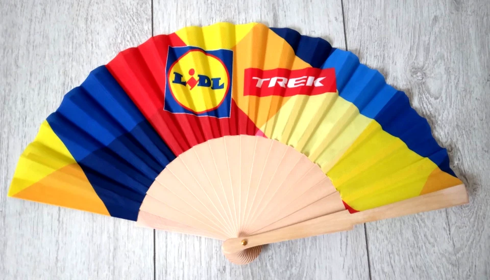 Eventail NEUF LIDL-TREK Tour de France 2026 goodies collection caravane cycling - Photo 1/1