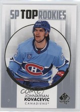 2022-23 SP Authentic Top Rookies Johnathan Kovacevic #TR-31 7ci