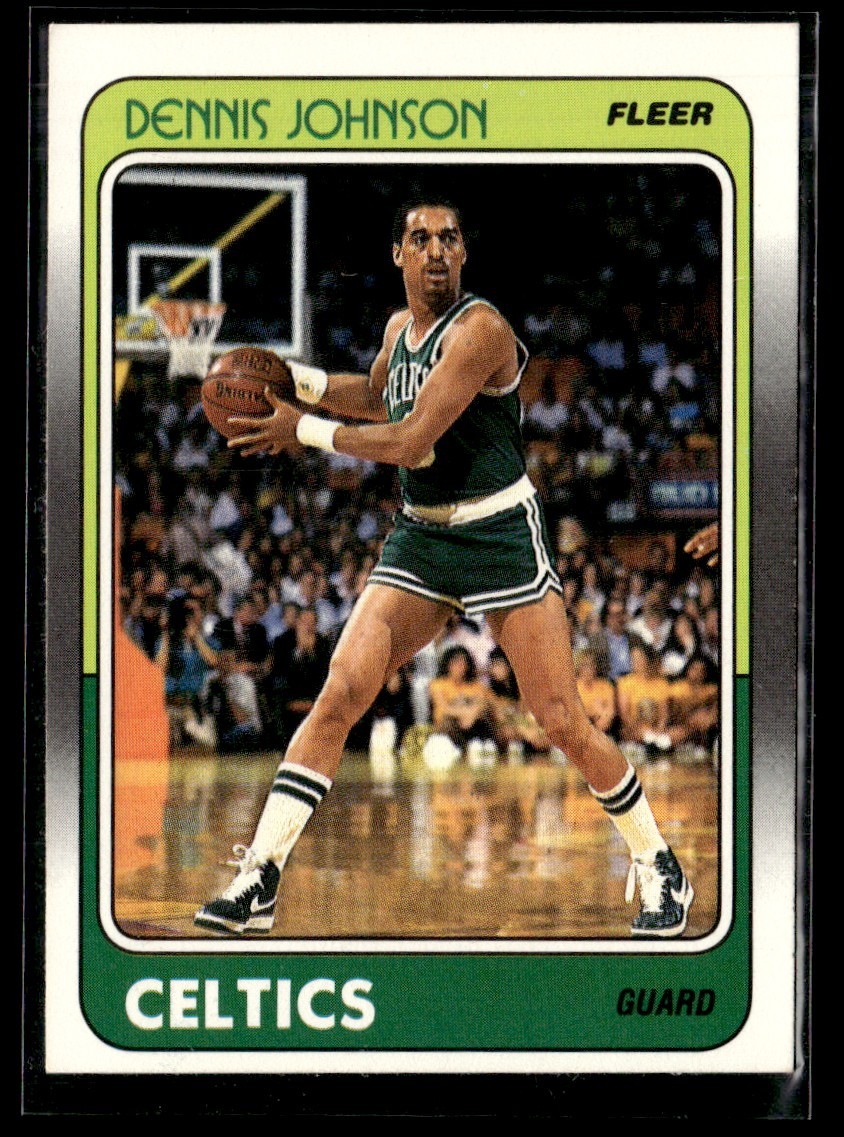 1988-89 Fleer Dennis Johnson NRMT/MT Set Break #10