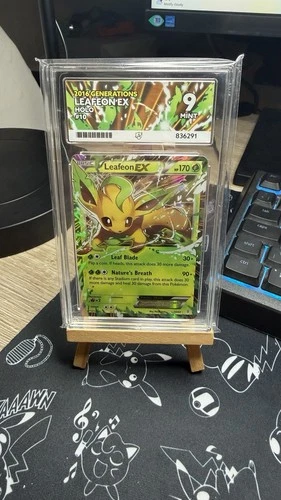 Pokemon Leafeon EX TCG Card Generations 10/83 Ace Grading 9