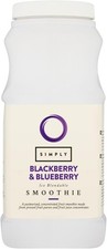 Simply Blackberry and Blueberry Smoothie, Vegan Blendable Concentrated Smoothie