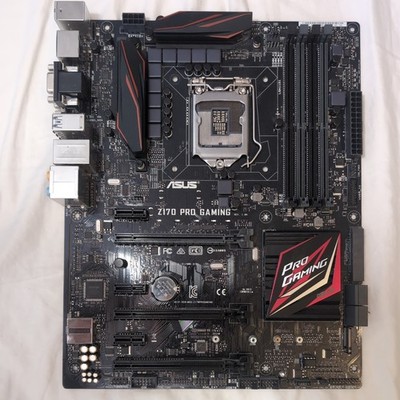 ASUS Z170 Pro Gaming Mainboard ATX Intel LGA1151 DDR4 USB 3.1 Gaming
